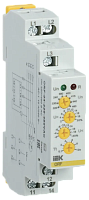 Реле контроля фаз ORF-04 3L 10А Uконтр=220-460VAC 1SPDT регулируемое IEK