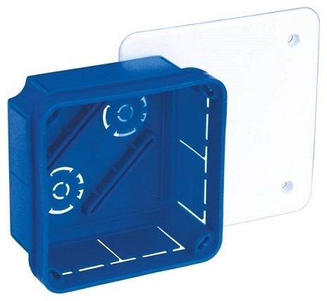 Коробка распаячная KSC 11-500, 85х85х30 мм, для скрытой проводки, IP30