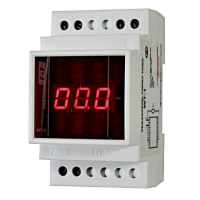 Указатель тока 1-фазный F&F WT-1, LCD, до 999 А