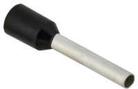 Наконечник НШВИ IEK 1.5-12, 1.5 мм², черный, 100 штук