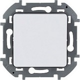 Переключатель проходной 1-клавишный Legrand INSPIRIA, белый