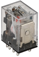 Реле промежуточное IEK РЭК78/3(MY3), 5 А, 3SPDT, напряжение управления 24 В DC, с индикацией