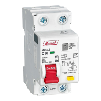 Автоматический выключатель диф.тока HDB3LE 1P+N С20А 4.5кА 30мА тип АС Himel