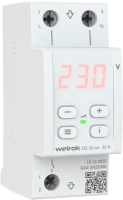 Реле напряжения Welrok D2-32-RED L+N 32А диапазон контроля 140-260 В