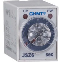 Реле времени CHINT JSZ6-2, задержка 10 сек, 2 CO контакта, 230 В AC
