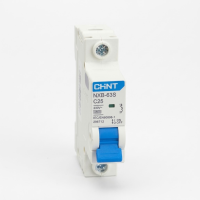 Автоматический выключатель CHINT NXB-63S, 1P, 25 A, 4.5 кА, С