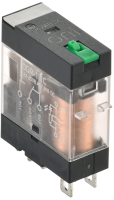 Реле промежуточное промышленное OGR-1-1C 1SPDT 12А Uупр=24VDC индикация и кнопка "тест" ONI