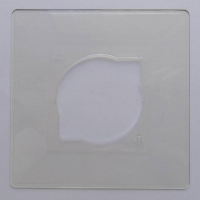 Накладка под выключатель Bylectrica декоративная, прозрачная