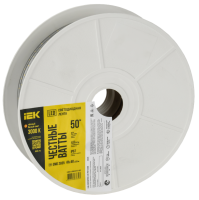 Лента светодиодная LSR-2835WW60 230VDC 4.8Вт/м (50м/упаковка) IP67 IEK