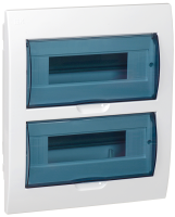 Корпус распределительного щита KREPTA3 ЩРВ-П-24 встраиваемый пластиковый белый IP41 IEK