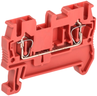 Клемма пружинная КПИ 2в-2.5мм2 31А 800V красная IEK