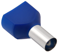 Наконечник двойной НШВИ2 16-14 под провод 16мм2 (100шт/упаковка) синий GENERICA