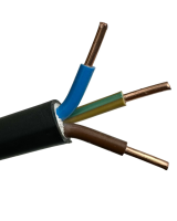 Кабель силовой ВВГнг-FRLS, 3х1.5 мм², 1 кВ, ГОСТ, Harmony Cable