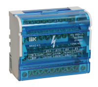 Кросс-модуль IEK ШНК 4х11, 125 А, 3L+PEN