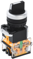 Переключатель IEK D8-20X33, 3-позиционный (I-0-II), 2NO, без фиксации, IP40