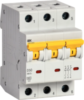 Автоматический выключатель ВА47-60МА 3P 50А 6кА D без теплового расцепителя IEK