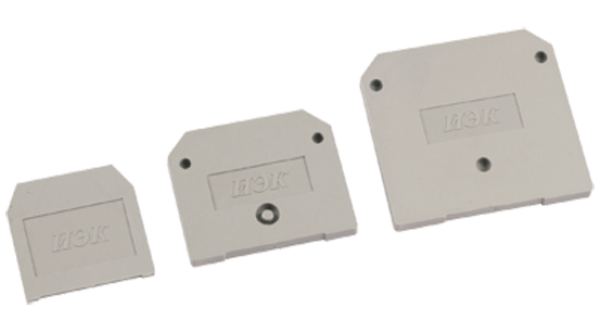 Заглушка для ЗНИ-10мм2 (JXB70A) серый IEK