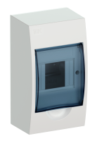 Корпус щита IEK KREPTA3 ЩРН-П-4, пластиковый, белый, навесной, IP41