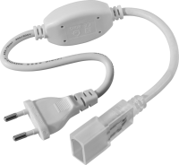 Драйвер LED Navigator NLS-power cord-2835(180/M)-220v, 180 Вт, 230 В, сетевая вилка, IP65