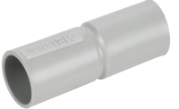 Муфта соединительная IEK ELASTA труба-труба GI 20G, серый