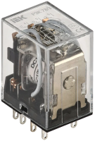 Реле промежуточное IEK РЭК78/3(MY3), 5 А, 3SPDT, напряжение управления 12 В DC