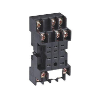 Розетка CZY08B-01 для NJDC-17/2ZS , JZX-22F/(D) и JSZ6. 2 конт. 5А (R) CHINT