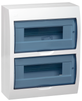 Корпус щита IEK KREPTA3 ЩРН-П-24, пластиковый, белый, навесной, IP41