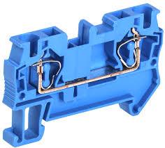 Клемма пружинная КПИ 2в-4мм2 41А 800V синяя IEK