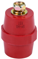Изолятор шинный IEK SM45 (М8), 1 кВ, с болтом