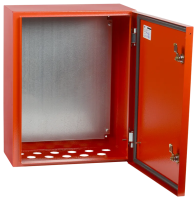 Корпус металлический IEK TITAN ЩМП-2-0, 500х400х220 мм, красный (RAL 3020), У2, IP54
