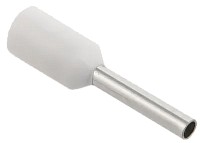 Наконечник НШВИ 0.75-8 под провод 0.75мм2 (100шт/упаковка) белый IEK