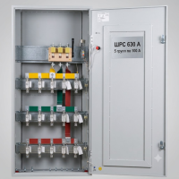 ШРС1-4856-31, 630 А, 15 кА, 400 В, 5х100 А, 1700х700х400 мм, IP31