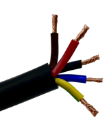 Кабель силовой гибкий КГтп, 5х1.5 мм², 0.66 кВ, ГОСТ, Harmony Cable