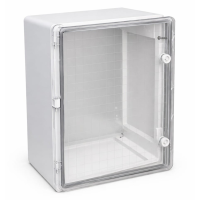 Корпус пластиковый Fixel ЩМПп 500х400х240 мм, прозрачная дверь, УХЛ1, IP65