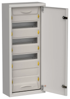 Корпус металлический IEK TITAN5 ЩРн-48 (1х48), 710х310х140 мм, серый, IP31