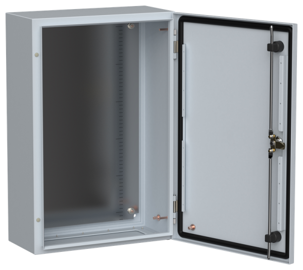 Щит монтажный металлический TITAN5 ЩМП-60.40.20 (600х400х200мм) уличный УХЛ1 IP66 TITAN 5 IEK