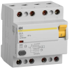 Выключатель дифференциальный (УЗО) ВД1-63 4Р 80А 100мА тип АС IEK