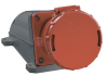 Розетка силовая стационарная IEK ССИ-135, 3Р+РЕ+N, 63 А, 400 В (6 ч), IP54