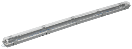 Светильник промышленный IEK ДСП 2201, под 1 х T8 LED лампу, L=1200 мм, IP65