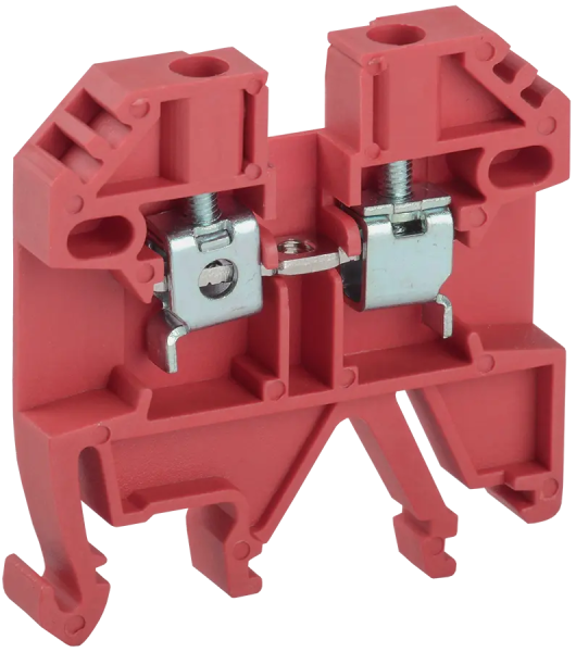 Клемма винтовая КВИ-2.5мм2 24А 800V АC/DC оранжевая IEK