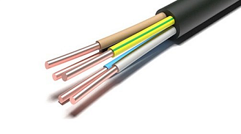Кабель силовой ВВГнг 5х4мм2 1кВ ГОСТ КЭК