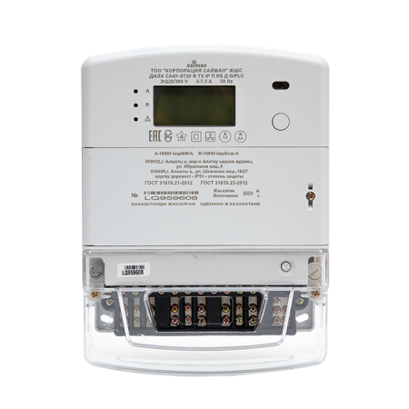 Счетчик трехфазный многотарифный ДАЛА СА4У-Э720 5-7.5А 400V (R TX IP П RS Д) G/PLC Saiman — фото, характеристики