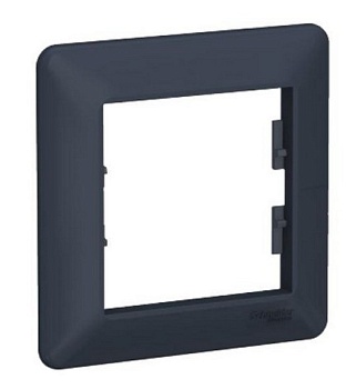 Рамка 1-местная Schneider ASFORA EM, антрацит