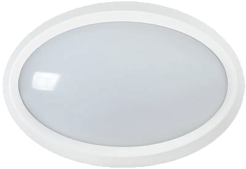 Светильник светодиодный IEK ДПО 5040, 12 Вт, 4000 K, овал, белый, IP65