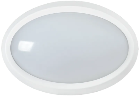 Светильник светодиодный IEK ДПО 5040, 12 Вт, 4000 K, овал, белый, IP65