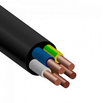 Кабель силовой ВВГнг 5х6мм2 1кВ ГОСТ КЭК