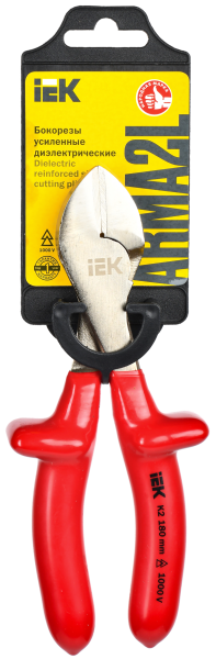 Бокорезы диэлектрические ARMA2L3 180мм К2 до 1000V IEK