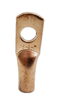 Наконечник медный ЗЭТАРУС ТМ 25-8-7, М8, 35 кВ, ГОСТ 7386-80