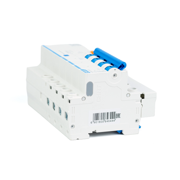 Автоматический выключатель дифференциального тока CHINT NXBLE-63, 3L+N, C63, 30 мА, 6 kA, тип АС