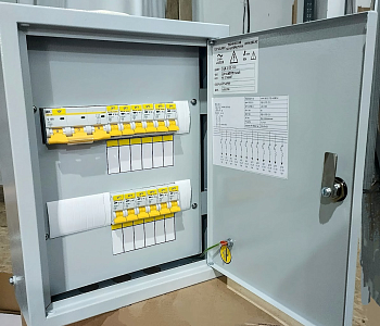 Щит осветительный G1 ОЩВ24-19-25-10-Н-У2 25А 4.5кА 400/230V IP54 (ЩО-1.2, 2.2)